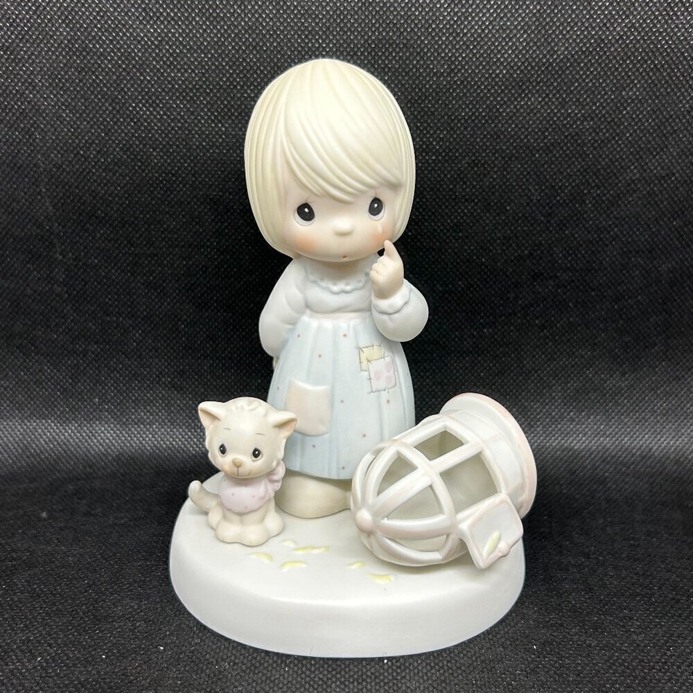 Precious Moments "The Lord Giveth and The Lord Taketh Away" figurine